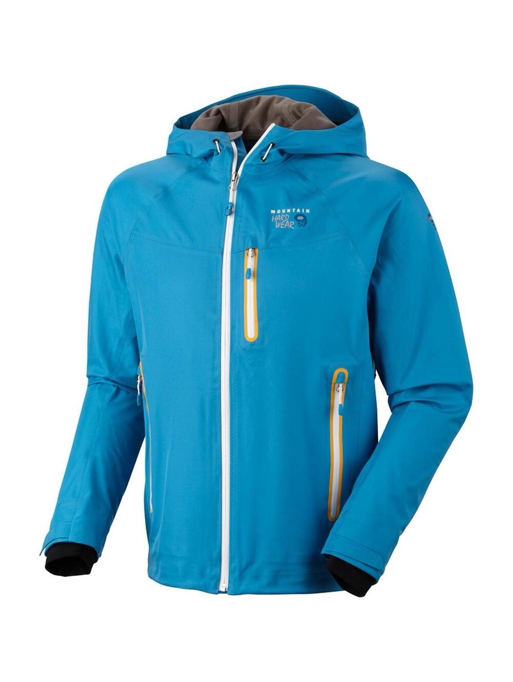 Mountain Hardwear Keplar Hooded Shell Jacket Alpine Mens Medium DRY ELITE Ski